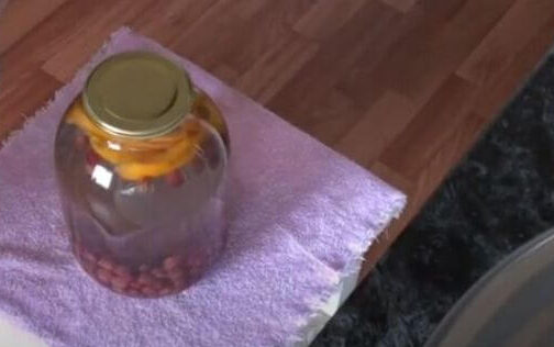 Компот из крыжовника с апельсином на 3 литровую банку рецепт1 e1759299894823