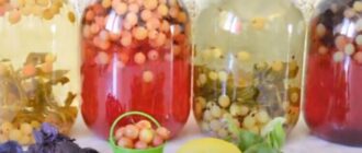 Компот из крыжовника на зиму